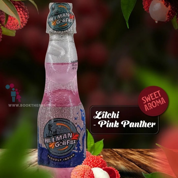 Litchi Pink Panther PEP Goli Soda